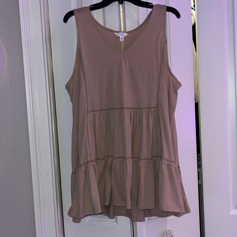 Nude Sundress / Coverup